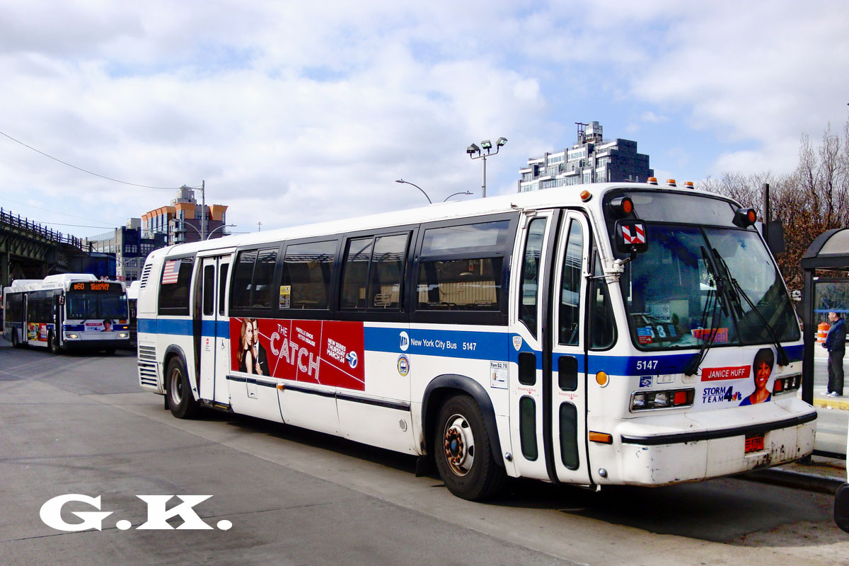 New York, RTS bus № 5147