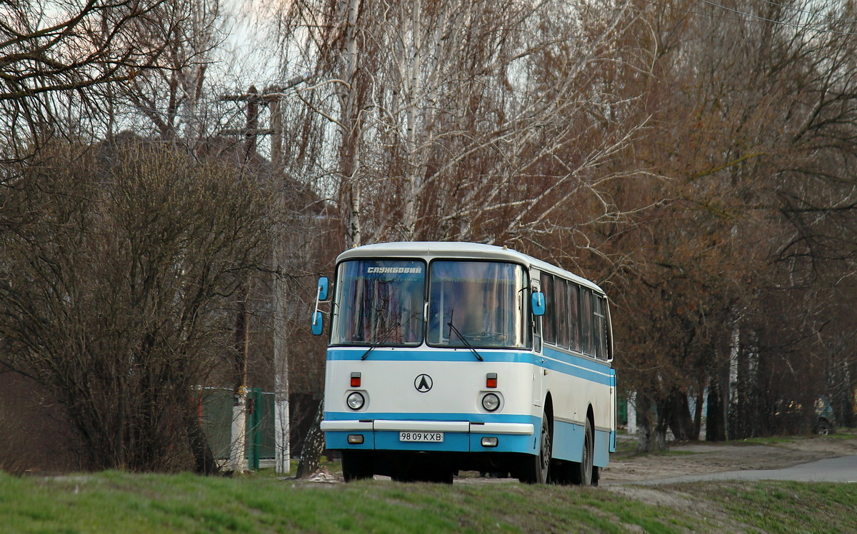 Гостомель, LAZ-695Н № 9809 КХВ