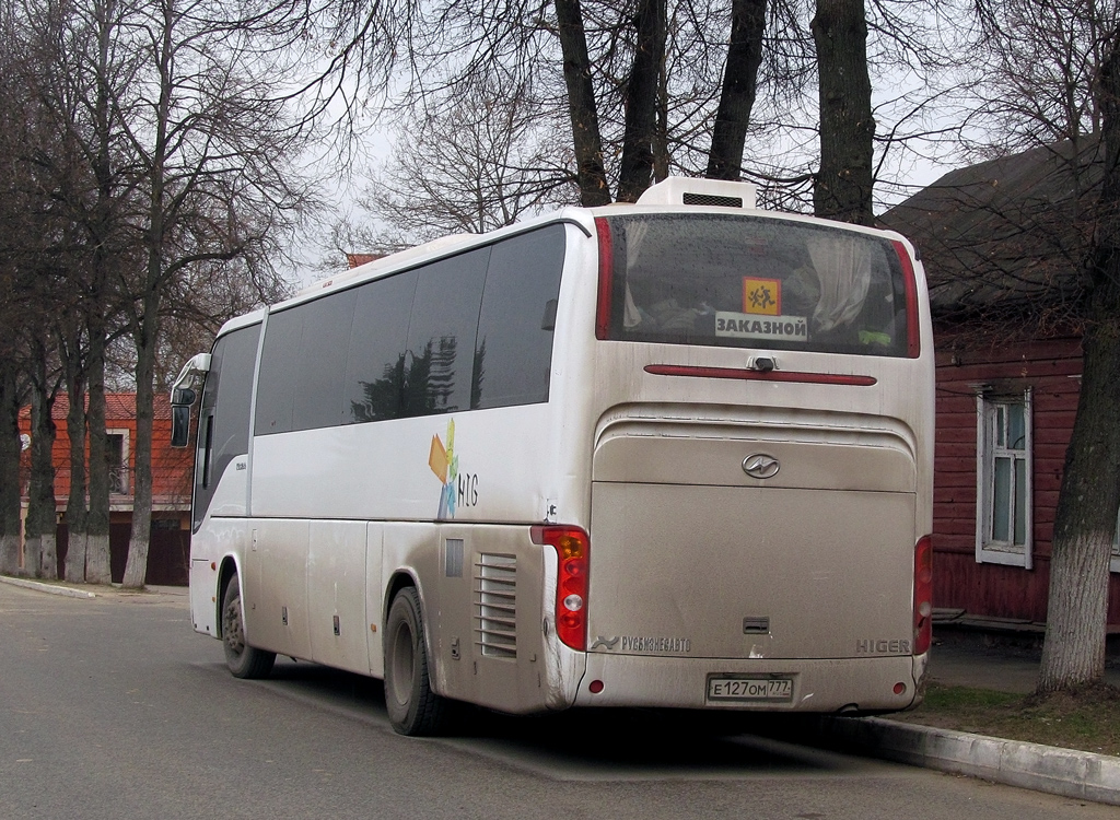 Moscow, Higer KLQ6129Q # Е 127 ОМ 777