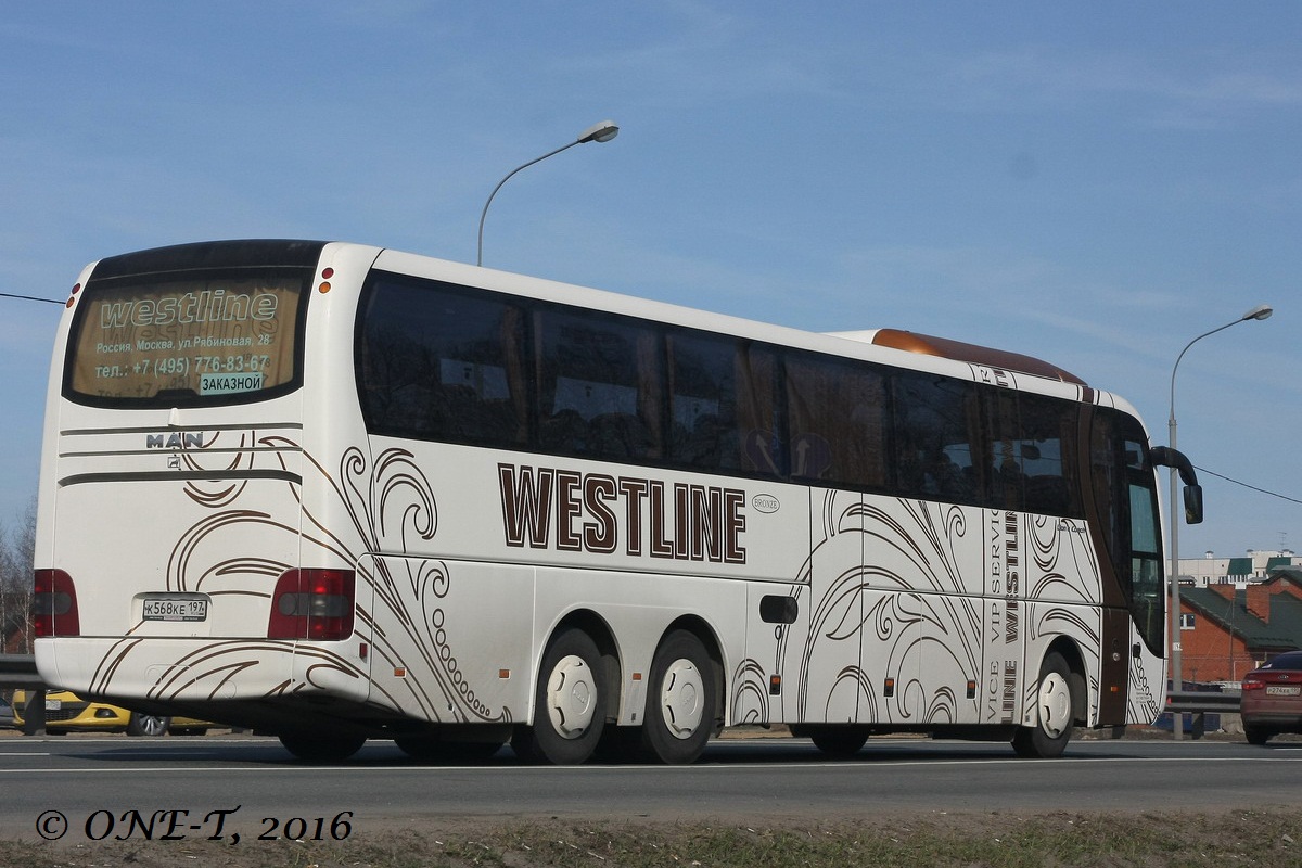 Moscow, MAN R08 Lion's Top Coach RHC444 # К 568 КЕ 197