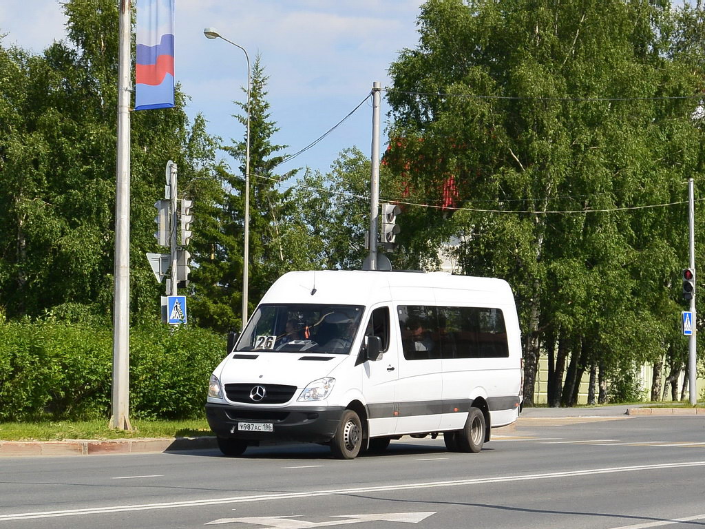 Khanty-Mansiysk, Луидор-22360C (MB Sprinter) Nr. У 987 АС 186