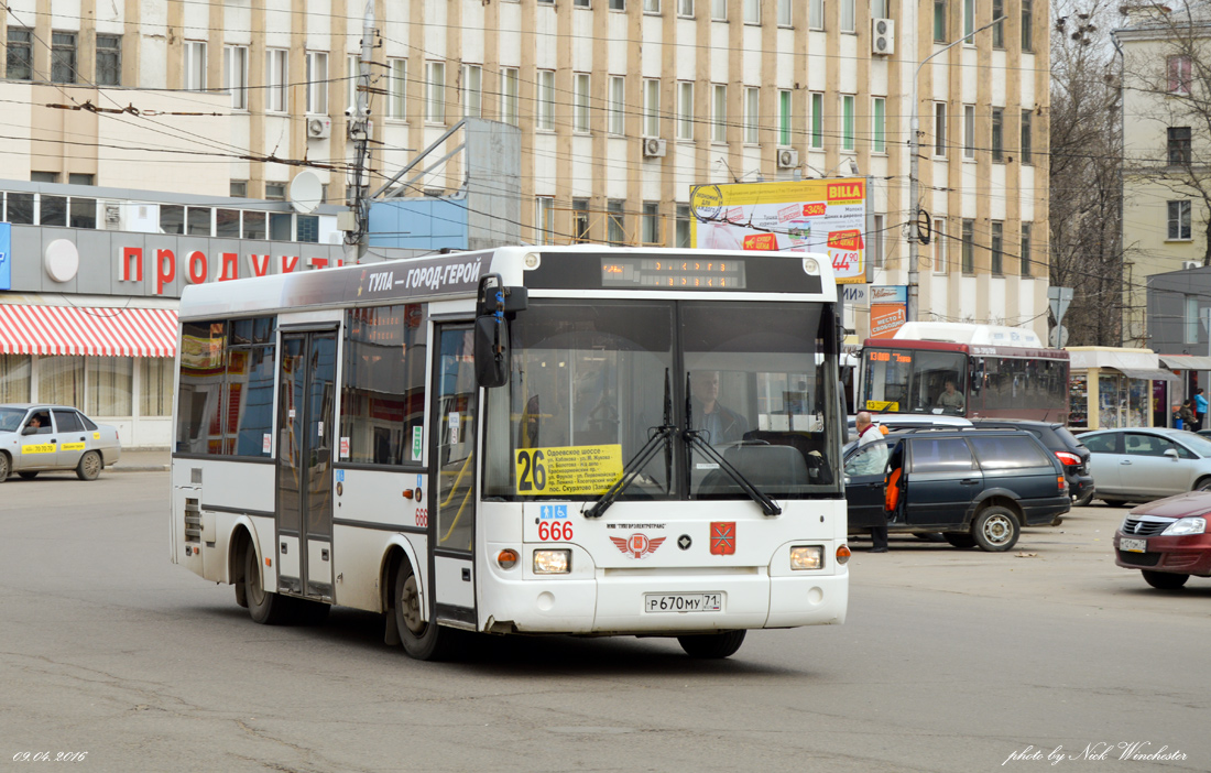 Тула, ПАЗ-3237-05 (32370R) № 666