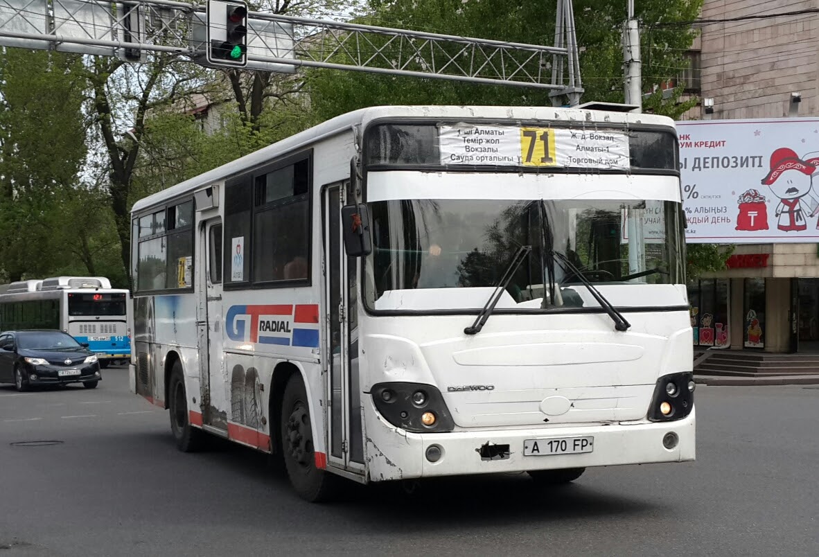 Almaty, Daewoo BS090 (СемАЗ) # A 170 FP