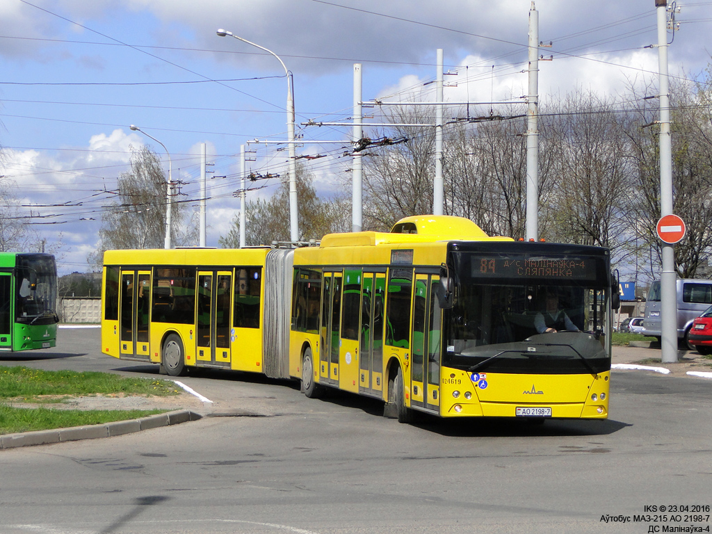 Minsk, MAZ-215.069 # 024619