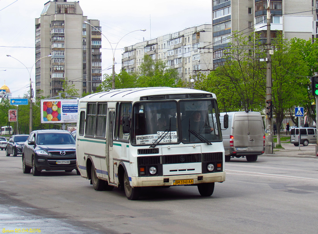 Sumy, PAZ-32053-07 (3205*R) # ВМ 3340 АА
