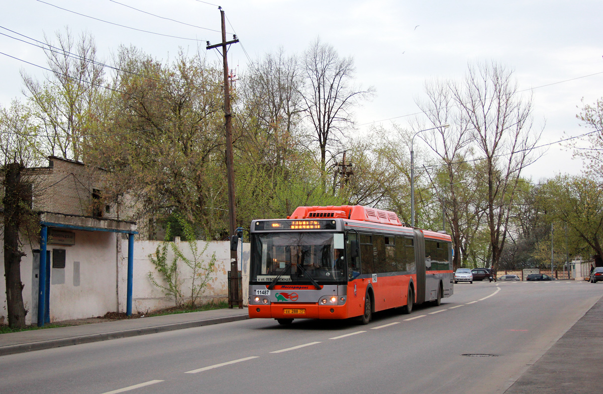 Moscow, LiAZ-6213.70 # 11487