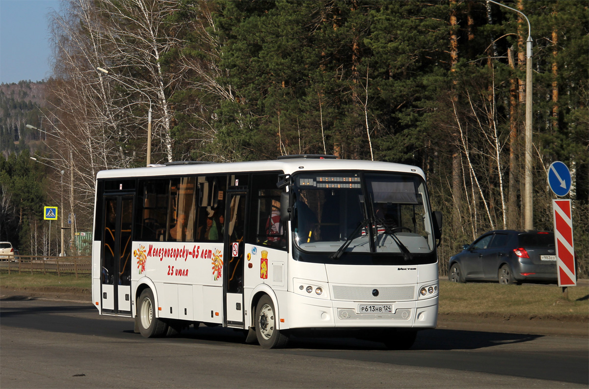 Zheleznogorsk (Krasnoyarskiy krai), PAZ-320414-05 "Vector" (3204ER) č. Р 613 НВ 124