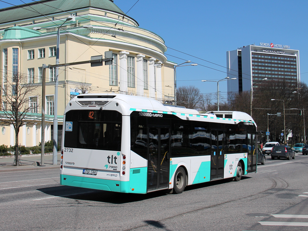 Tallinn, Volvo 7900 Hybrid č. 2732