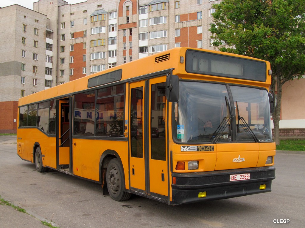 Орша, МАЗ-104.С20 № ВЕ 2269