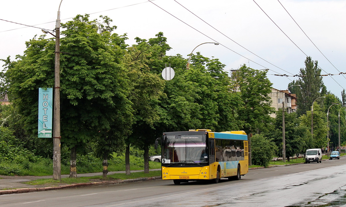 Київ, МАЗ-203.065 № 7598