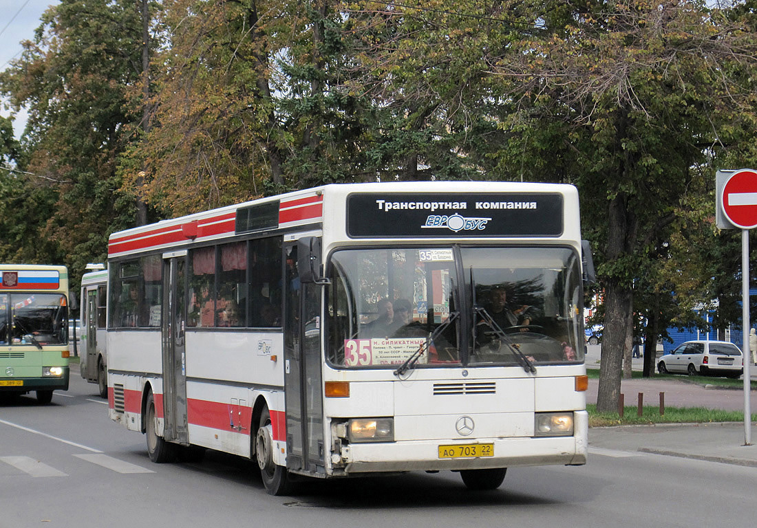 Barnaul, Mercedes-Benz O405 # АО 703 22