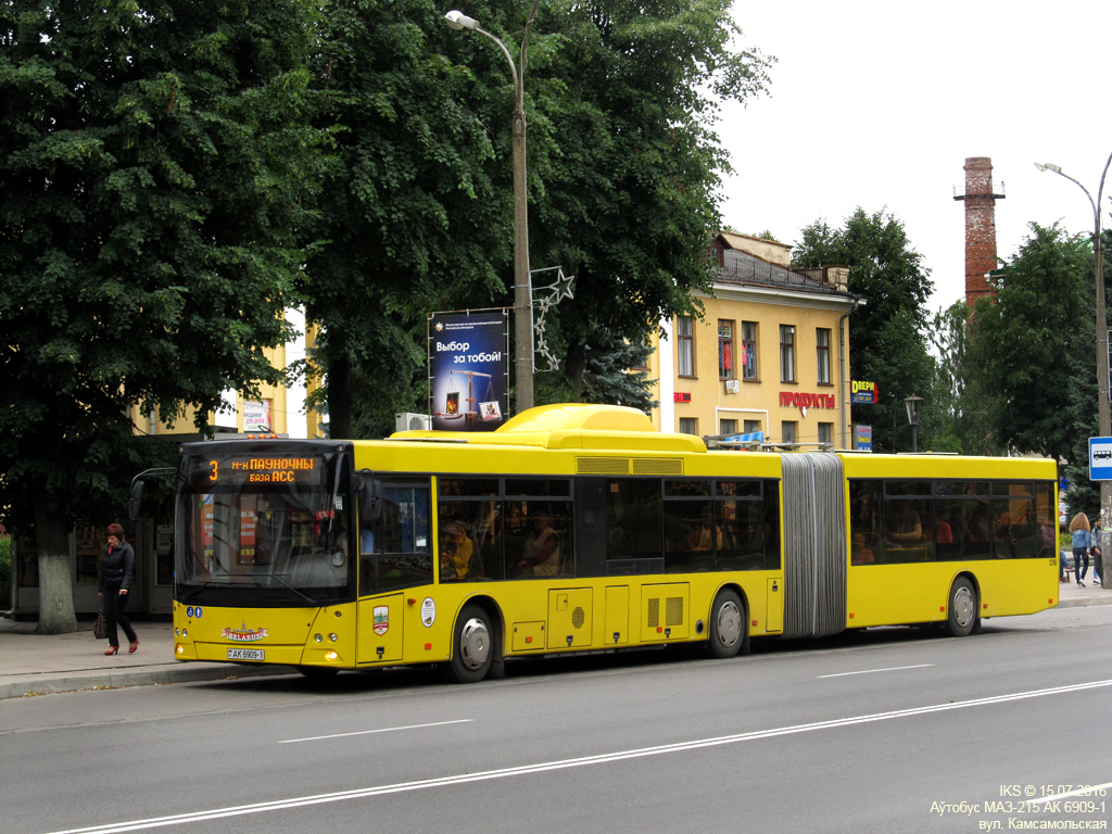 Baranovichi, MAZ-215.069 # 12180