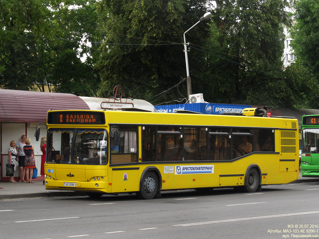 Pinsk, MAZ-103.476 No. 44910