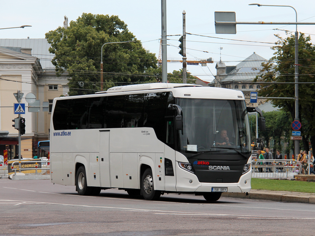 Tallinn, Scania Touring HD (Higer A80T) No. 158 BRY