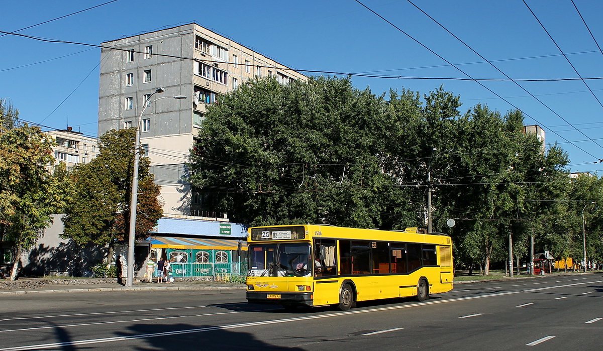 Kyiv, MAZ-103.076 # 1536