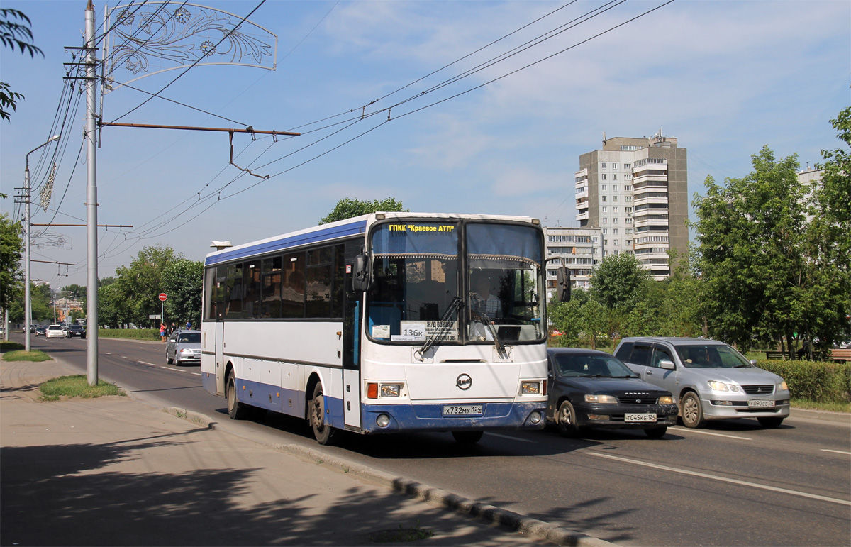 Krasnoyarsk, ЛиАЗ-5256.23-01 (ГолАЗ) # Х 732 МУ 124