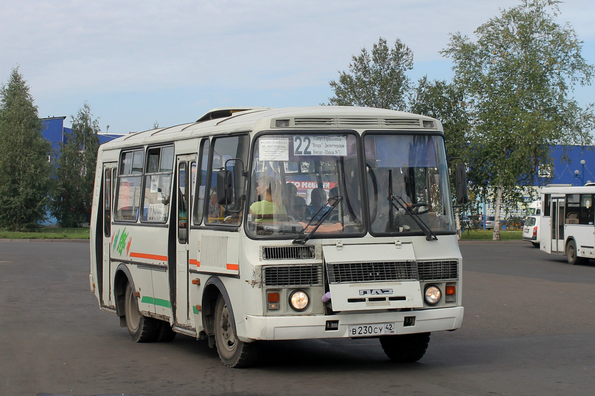 Anzhero-Sudzhensk, PAZ-32054 (40, K0, H0, L0) # В 230 СУ 42