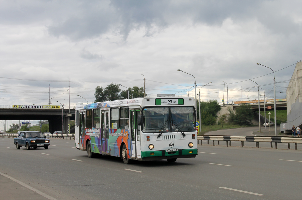 Krasnoyarsk, LiAZ-5256.40 № В 536 ВН 124
