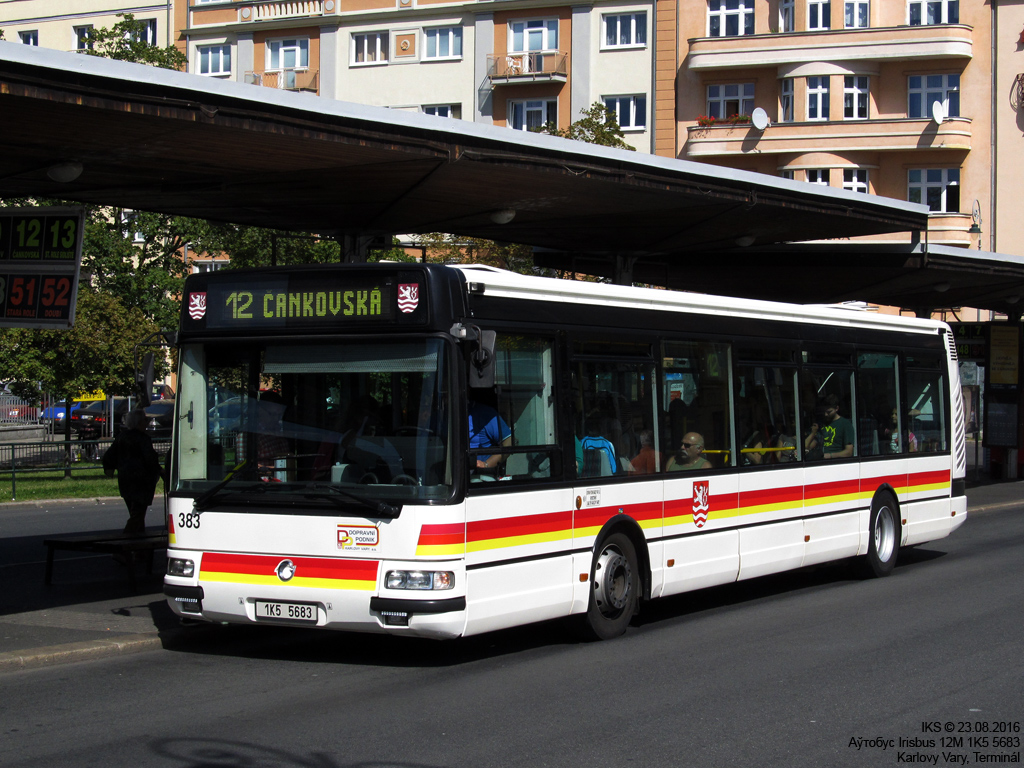 Karlovy Vary, Karosa Citybus 12M.2071 (Irisbus) # 383