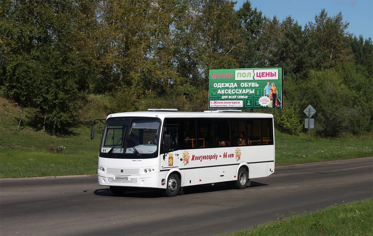 Zheleznogorsk (Krasnoyarskiy krai), PAZ-320414-05 "Vector" (3204ER) № Р 604 НМ 124