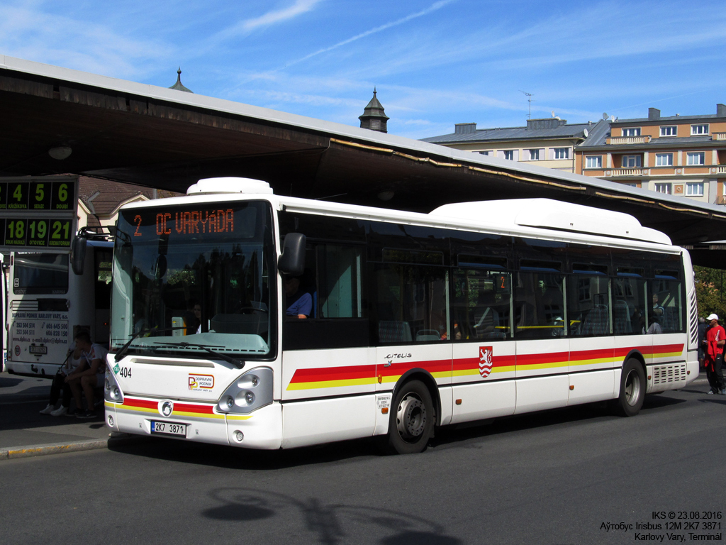 Karlovy Vary, Irisbus Citelis 12M CNG # 404
