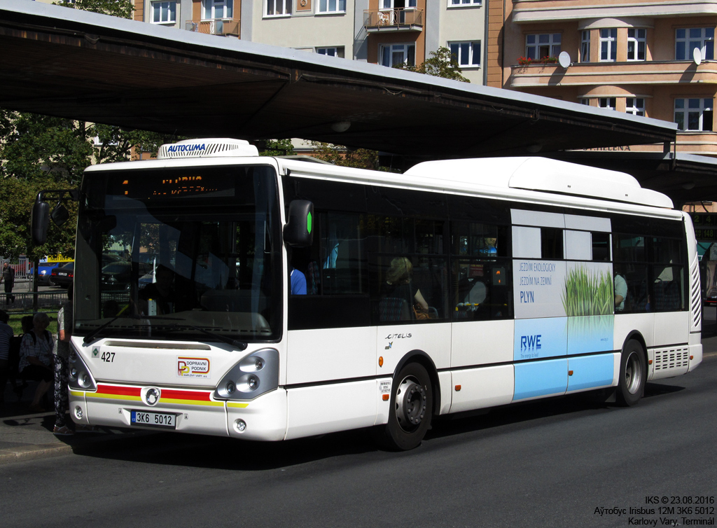 Karlovy Vary, Irisbus Citelis 12M CNG # 427