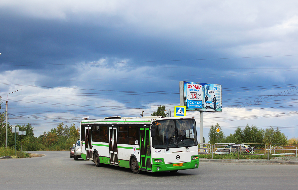 Chelyabinsk, LiAZ-5256.53 Nr. 125