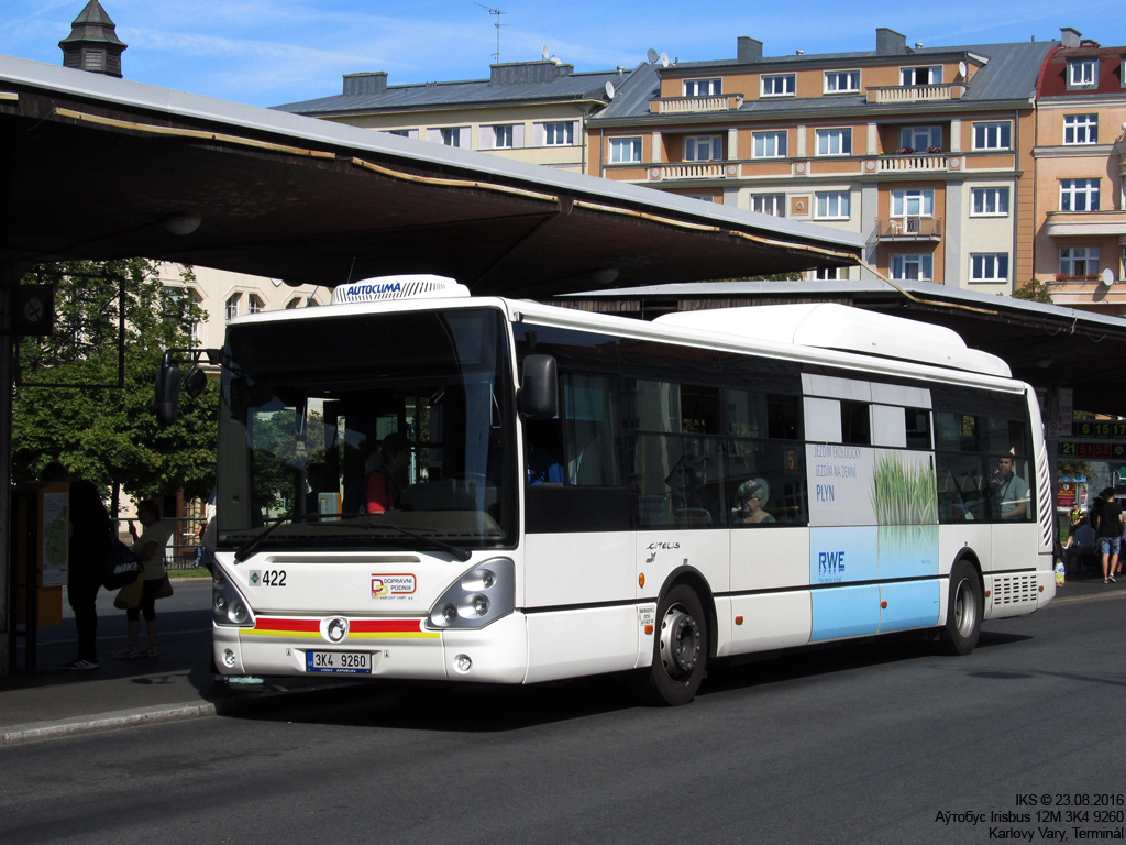 Карловы Вары, Irisbus Citelis 12M CNG № 422