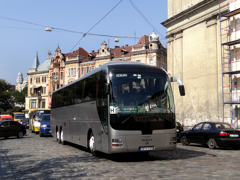 Hungary, other, MAN R08 Lion's Coach L RHC464 # NFV-735