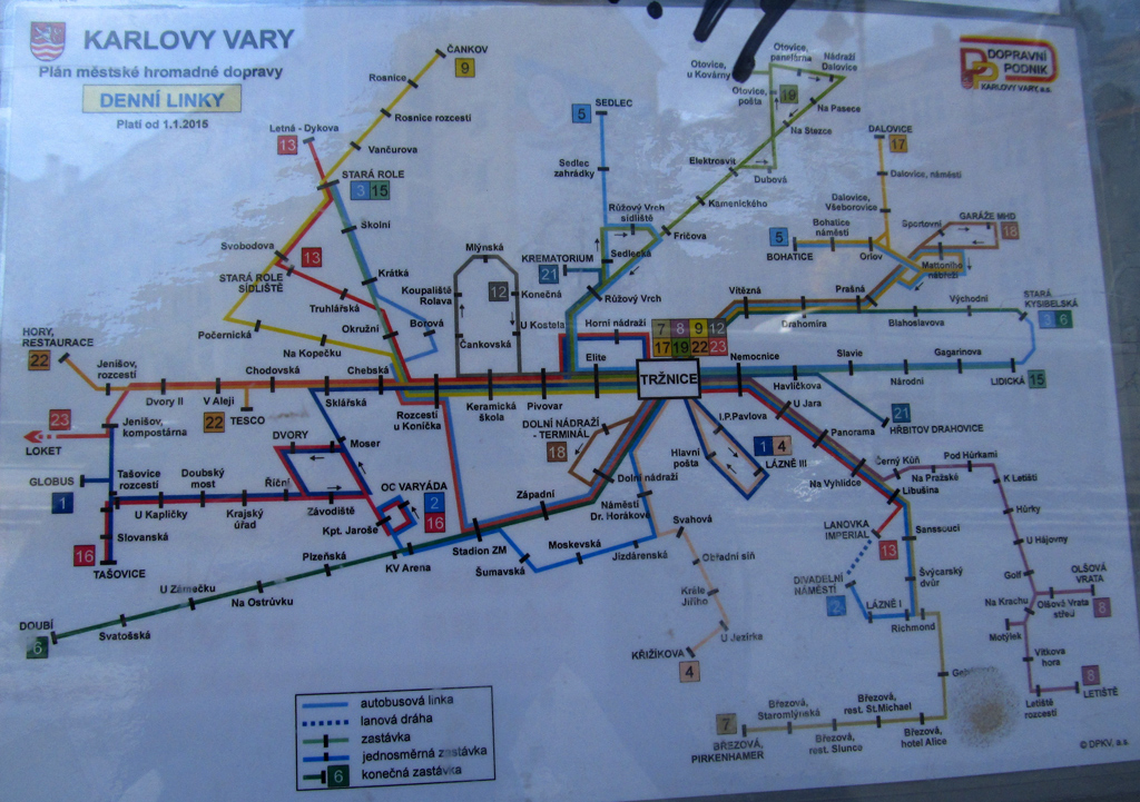 Karlovy Vary — Maps