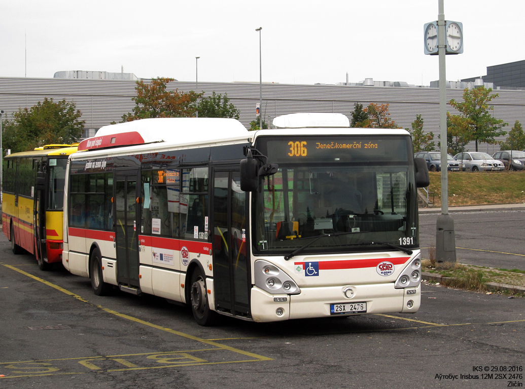 Kladno, Irisbus Citelis 12M CNG №: 1391