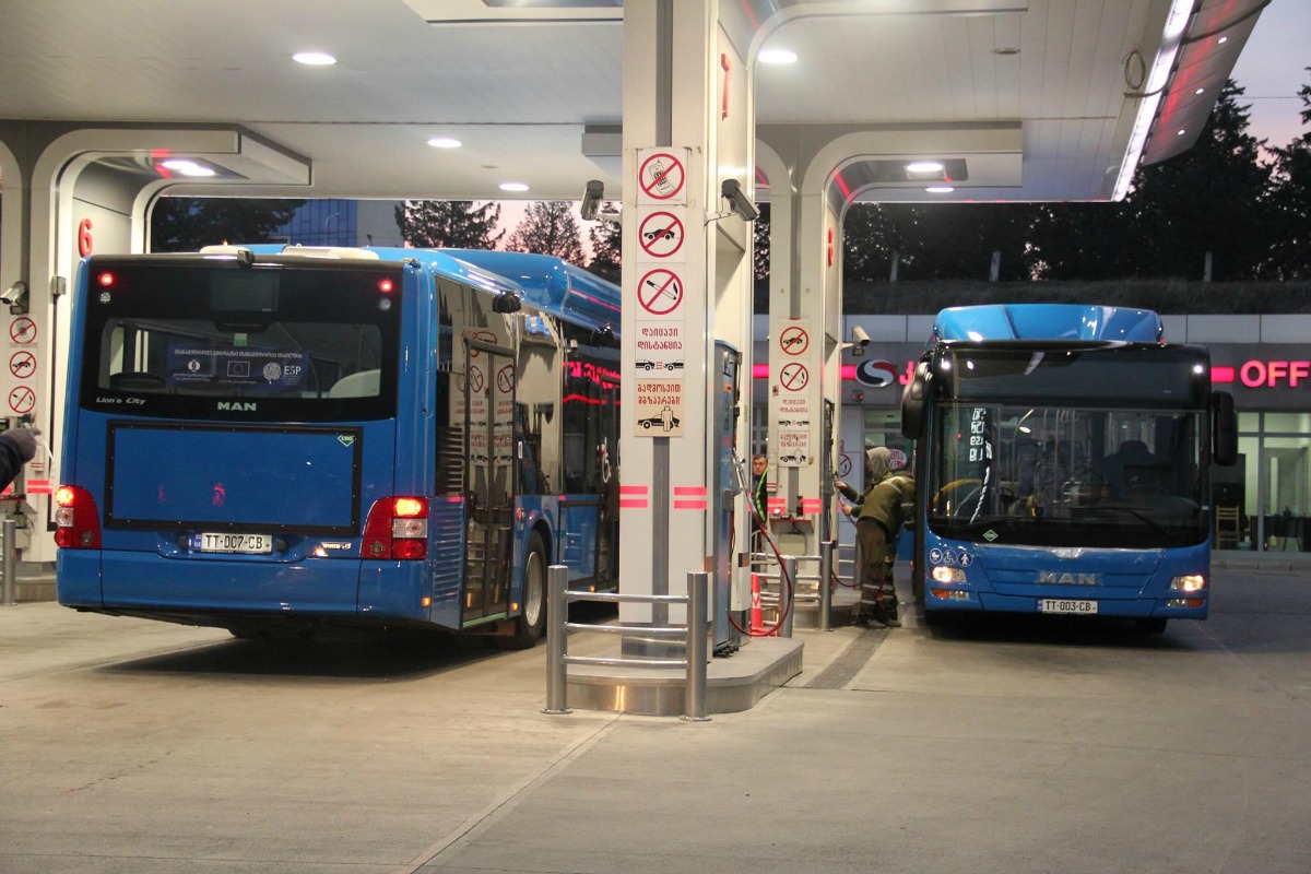 Tbilisi, MAN A21 Lion's City NL313 CNG # TT-003-CB; Tbilisi, MAN A21 Lion's City NL313 CNG # TT-007-CB