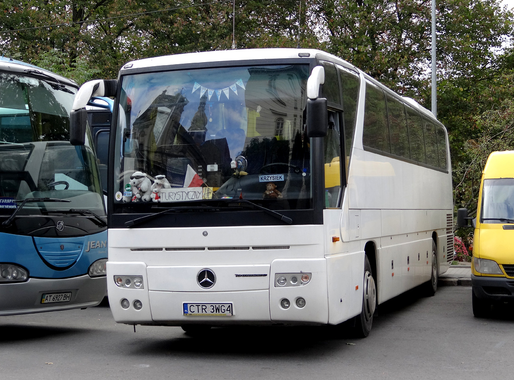 Toruń, Mercedes-Benz O350-15RHD Tourismo I nr. CTR 3WG4