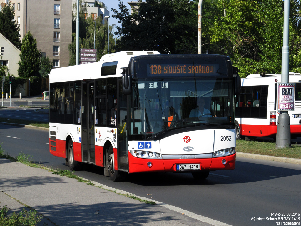 Prague, Solaris Urbino III 8,9 LE # 2052