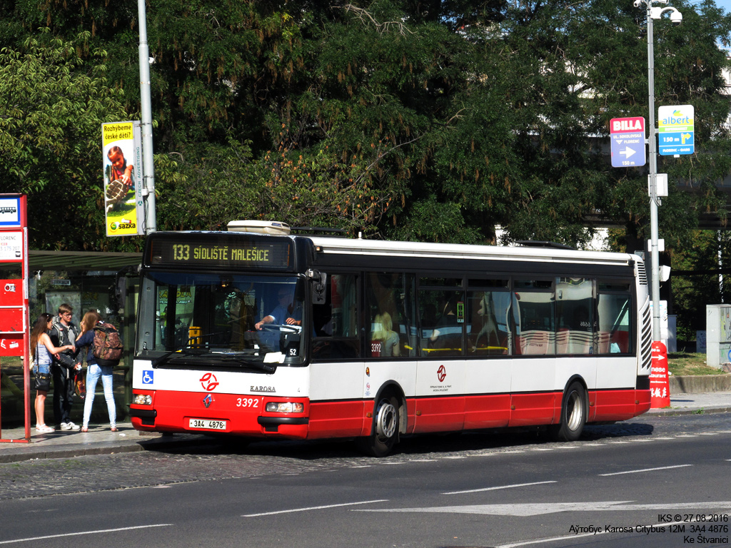 Prague, Karosa Citybus 12M.2071 (Irisbus) # 3392