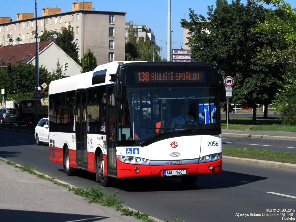 Прага, Solaris Urbino III 8,9 LE № 2056