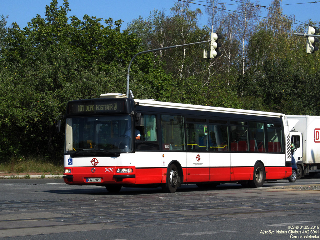 Прага, Karosa Citybus 12M.2071 (Irisbus) № 3470
