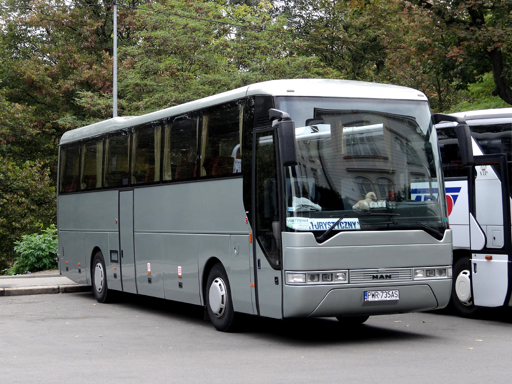 Skoczów, MAN A13 Lion's Coach RH403 № PWR 735AS