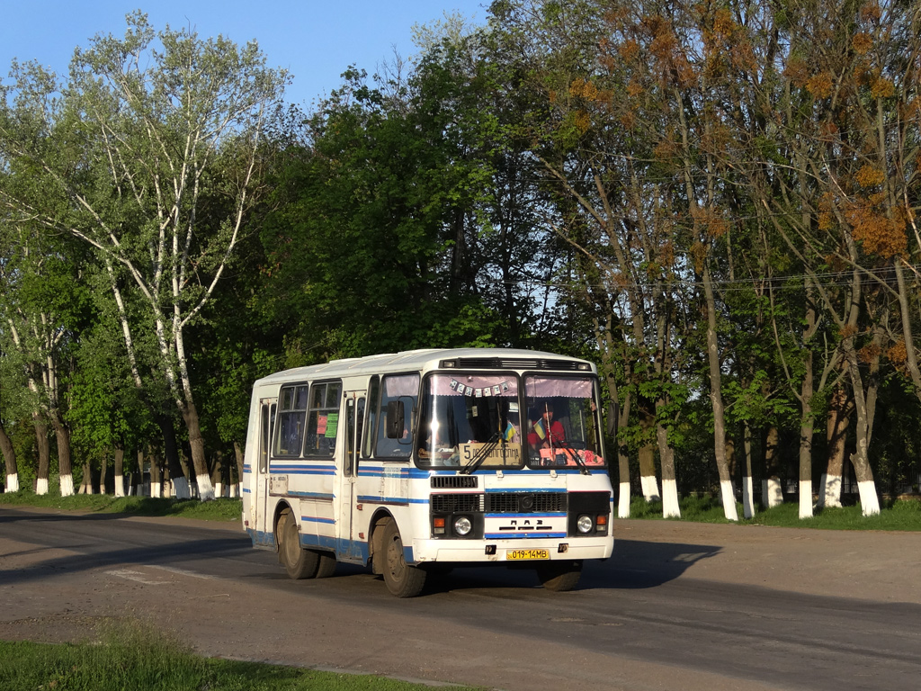 Тальное, ПАЗ-32051-хх (320511) № 019-14 МВ