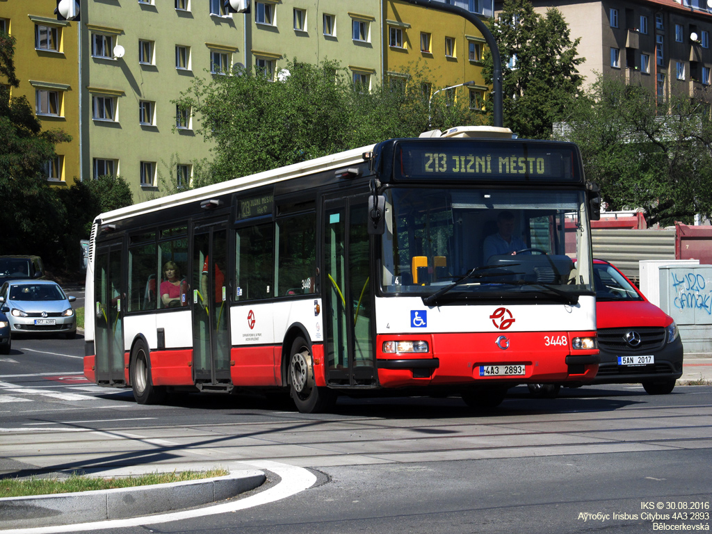Prague, Karosa Citybus 12M.2071 (Irisbus) # 3448
