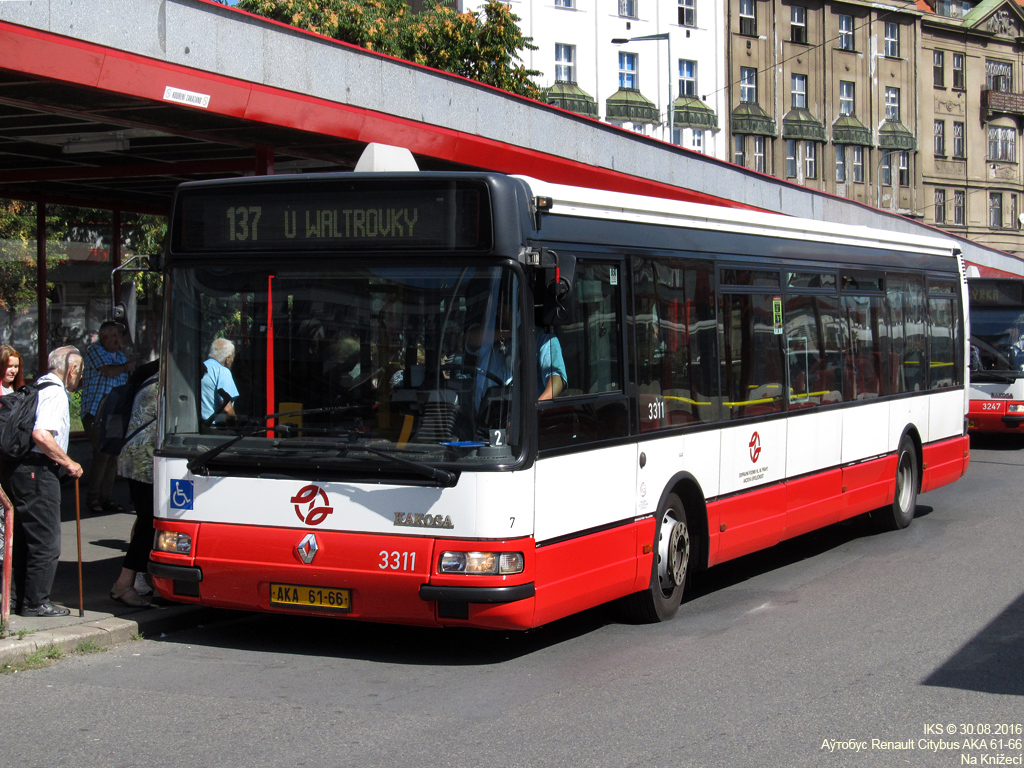 Prague, Karosa Citybus 12M.2070 (Renault) №: 3311