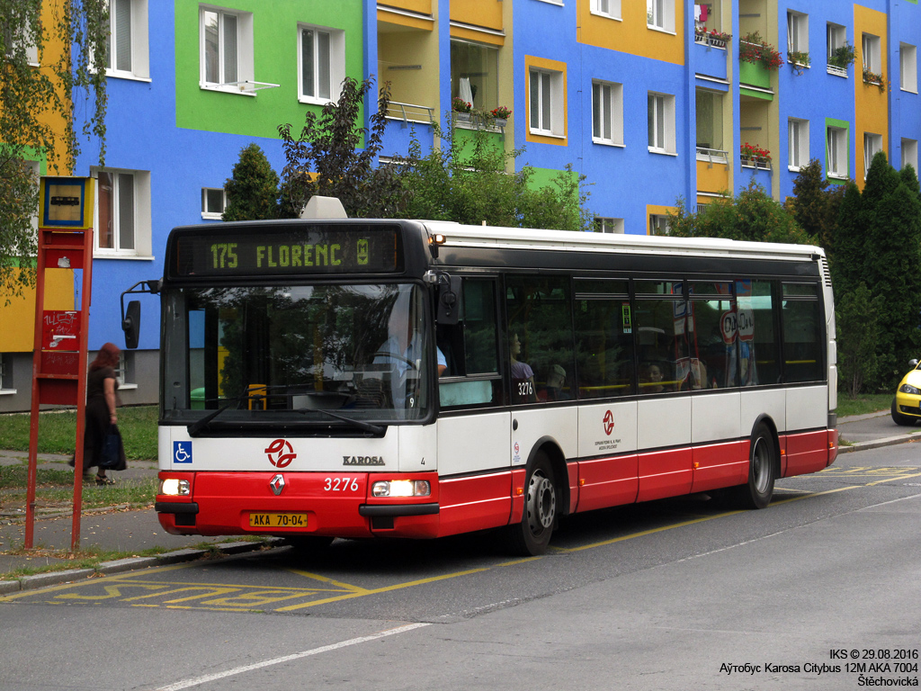 Prague, Karosa Citybus 12M.2070 (Renault) # 3276