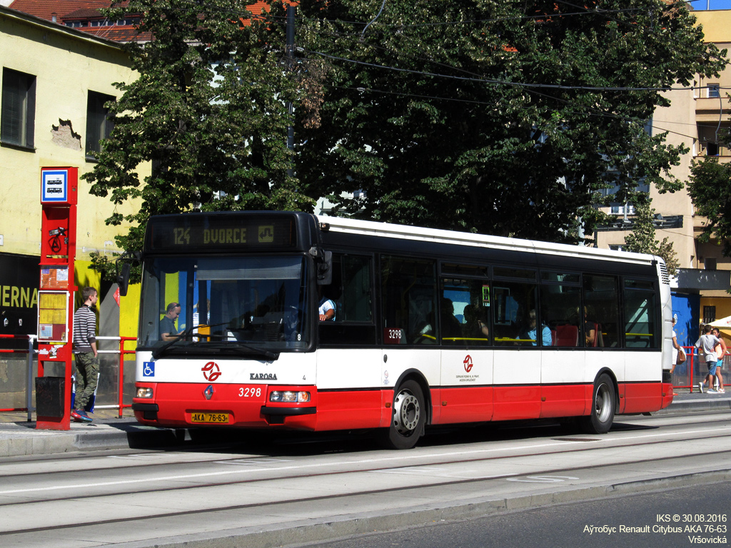 Prague, Karosa Citybus 12M.2070 (Renault) # 3298