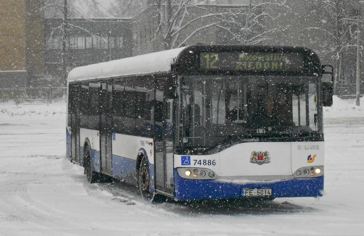 Riga, Solaris Urbino II 12 nr. 74886