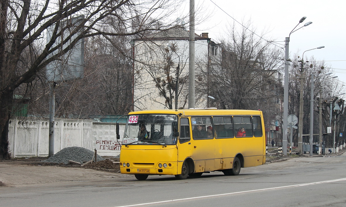 Kyiv, Bogdan А09202 № АА 0121 АА