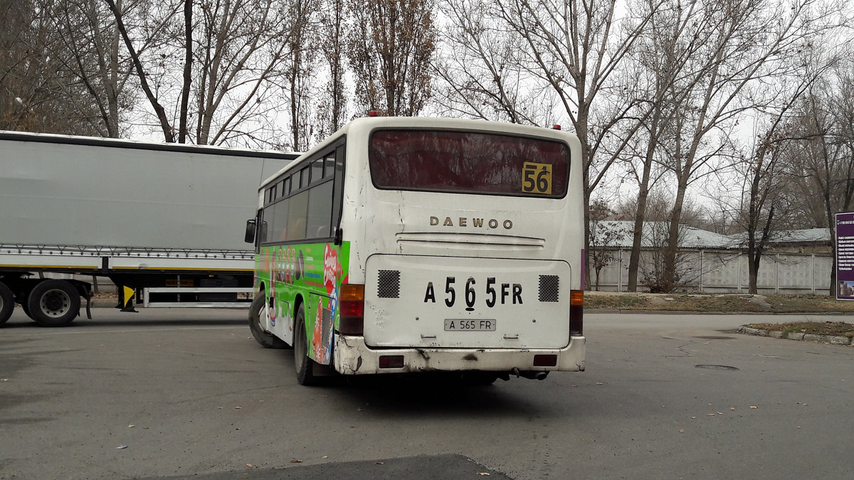 Almaty, Daewoo BS090 (СемАЗ) nr. A 565 FR