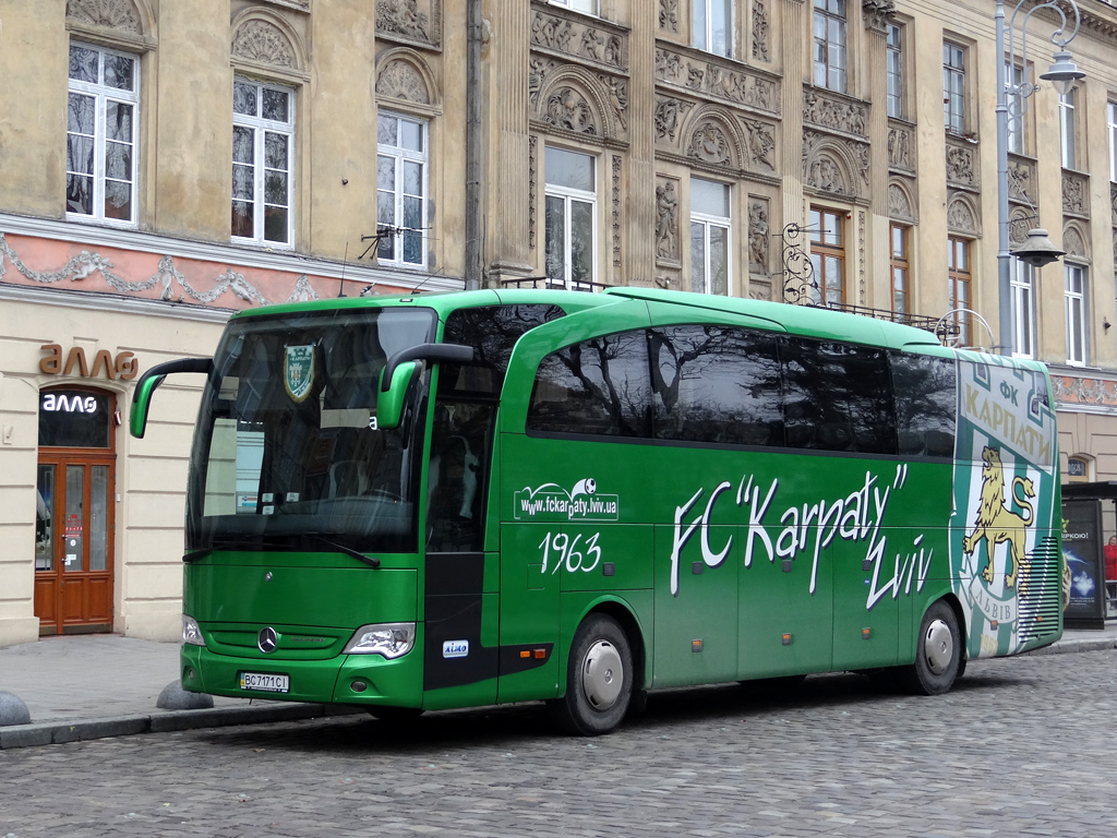 Lviv, Mercedes-Benz Travego II 15SHD Facelift (Türk) # КАРПАТИ