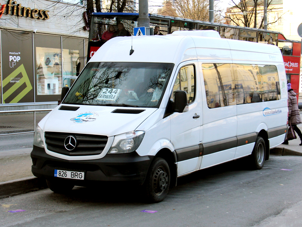 Tallinn, Mercedes-Benz Sprinter 516CDI nr. 826 BRG