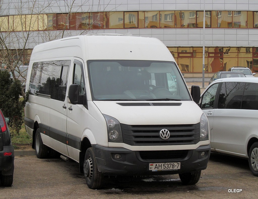 Мінск, АКтава/Любава АВР-19 (Volkswagen Crafter 50) № АН 5378-7