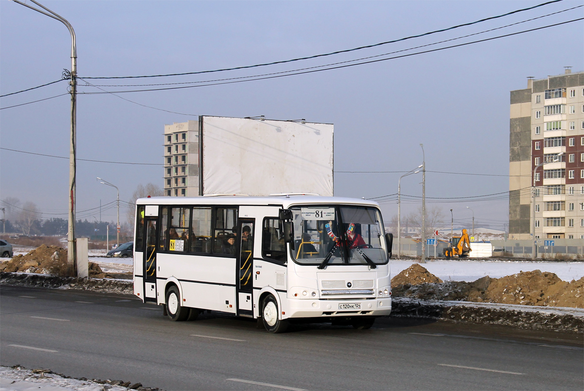 Krasnoyarsk, PAZ-320412-04 (3204CP) nr. С 120 НК 124